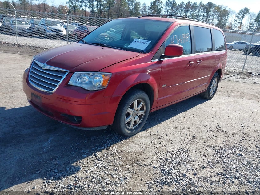 2A8HR54P08R730336 2008 CHRYSLER TOWN & COUNTRY photo no. 2
