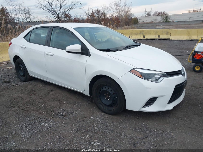 2015 TOYOTA COROLLA LE - 5YFBURHE3FP336287