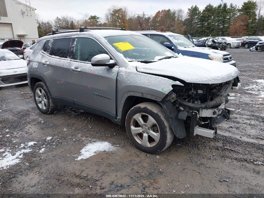 2018 JEEP COMPASS LATITUDE 4X4 - 3C4NJDBB6JT457022