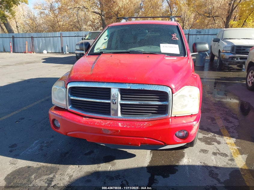 2006 Dodge Durango Slt VIN: 1D4HD48246F130361 Lot: 43670038