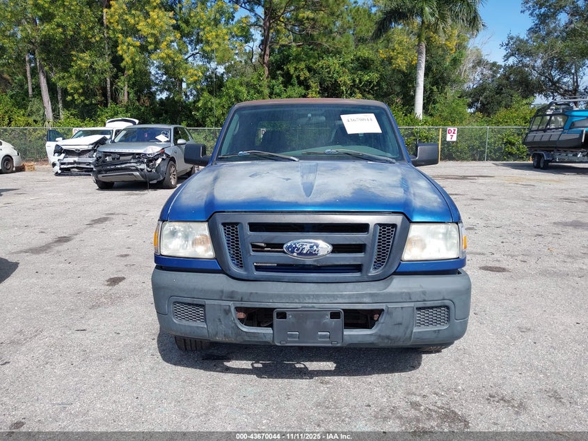 2007 Ford Ranger Sport/Stx/Xlt VIN: 1FTYR44E97PA81989 Lot: 43670044