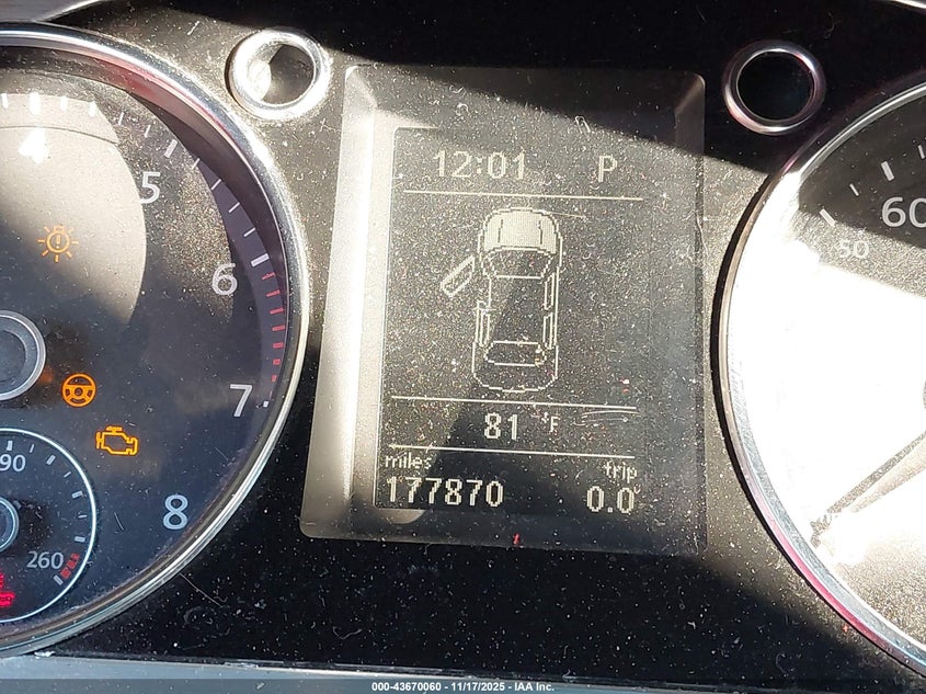 2009 Volkswagen Cc Luxury VIN: WVWHL73C59E513107 Lot: 43670060