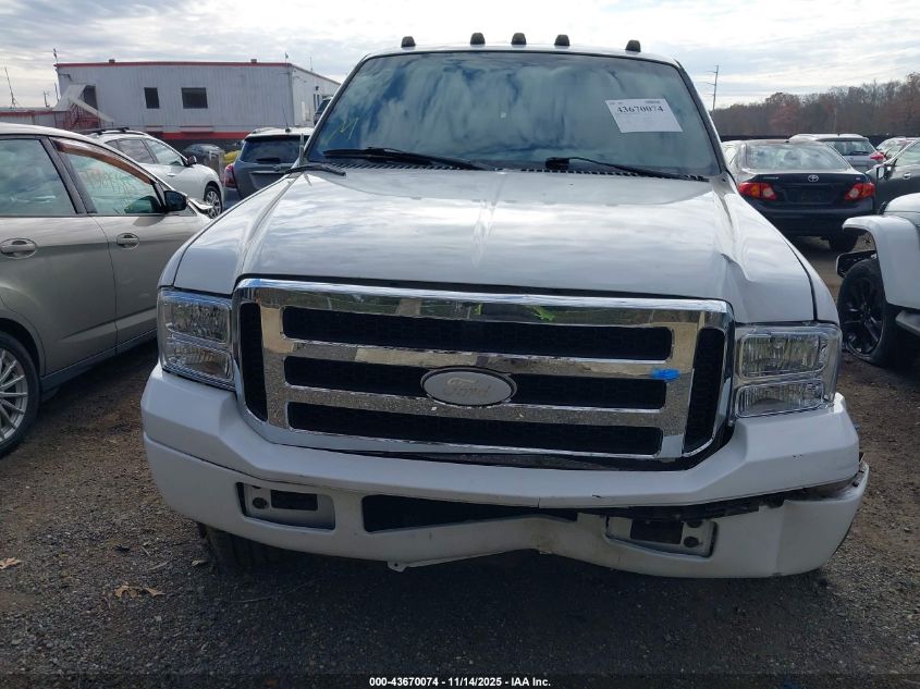 2005 Ford F-250 Lariat/Xl/Xlt VIN: 1FTSW21P15EA52021 Lot: 43670074