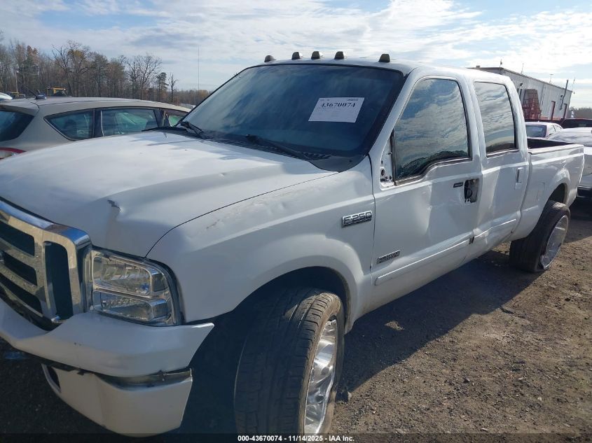 2005 Ford F-250 Lariat/Xl/Xlt VIN: 1FTSW21P15EA52021 Lot: 43670074