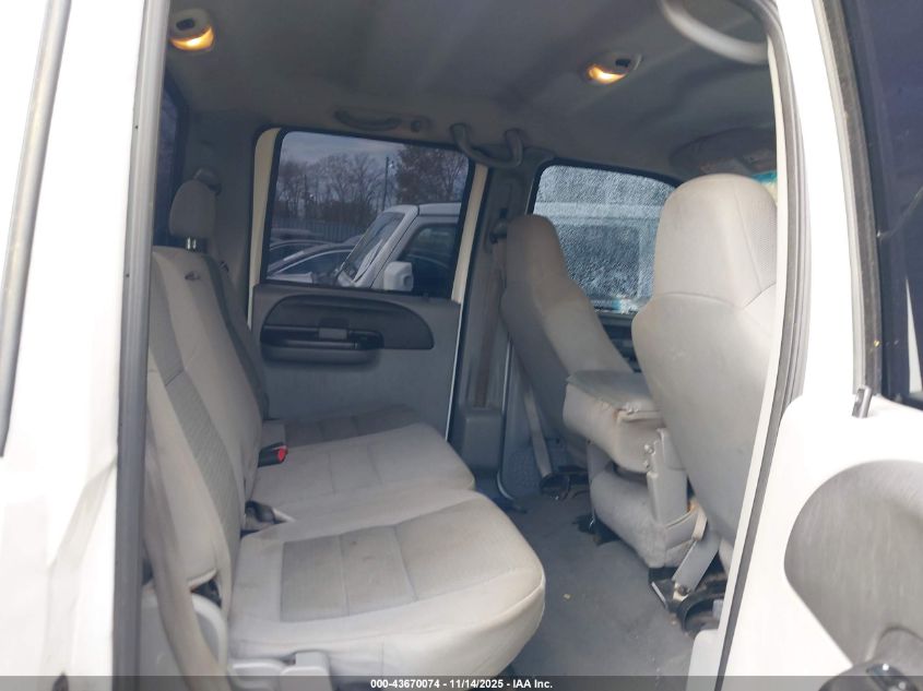 2005 Ford F-250 Lariat/Xl/Xlt VIN: 1FTSW21P15EA52021 Lot: 43670074