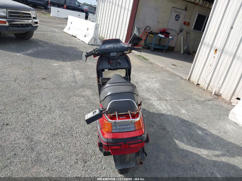 1987 Honda Ch250 VIN: JH2MF0114HK201396 Lot: 43670106