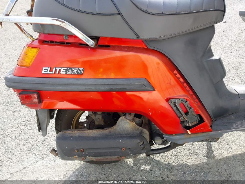 1987 Honda Ch250 VIN: JH2MF0114HK201396 Lot: 43670106