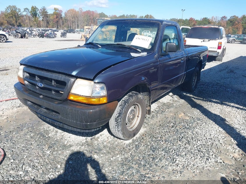 1FTYR10V7XPB00480 1999 FORD RANGER photo no. 2