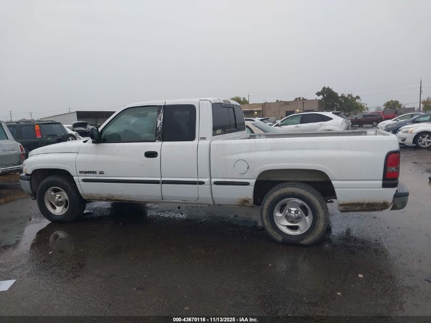 1999 Dodge Ram 1500 St VIN: 1B7HC13Z7XJ641063 Lot: 43670116