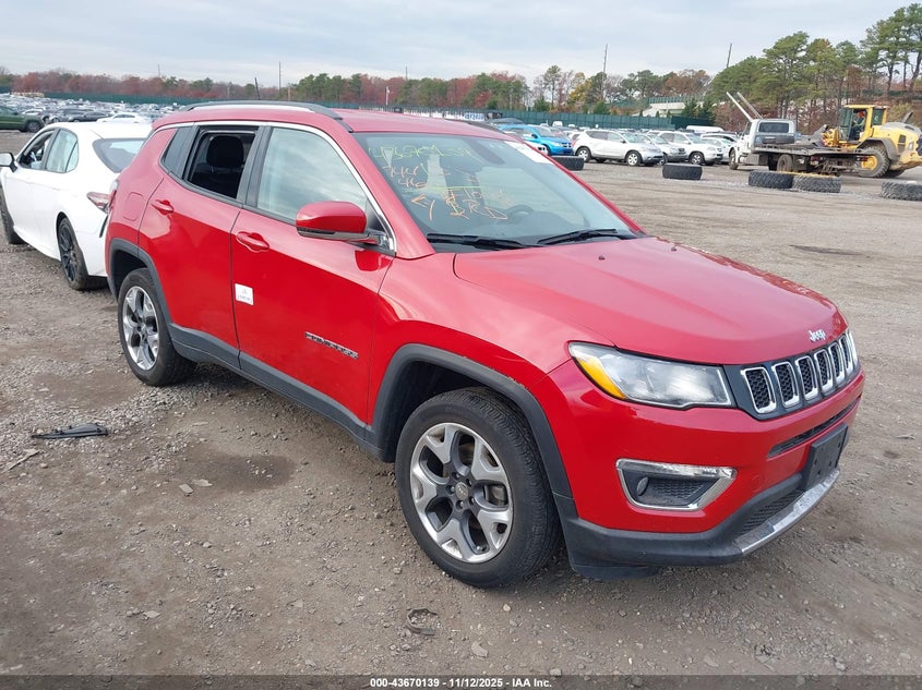 2019 JEEP COMPASS LIMITED 4X4 - 3C4NJDCB2KT753476