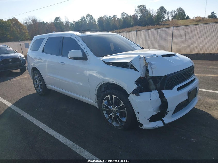 2019 DODGE DURANGO R/T AWD - 1C4SDJCT0KC738679