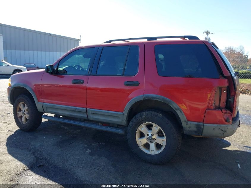 2003 Ford Explorer Nbx/Xlt VIN: 1FMZU73W63UC30980 Lot: 43670151