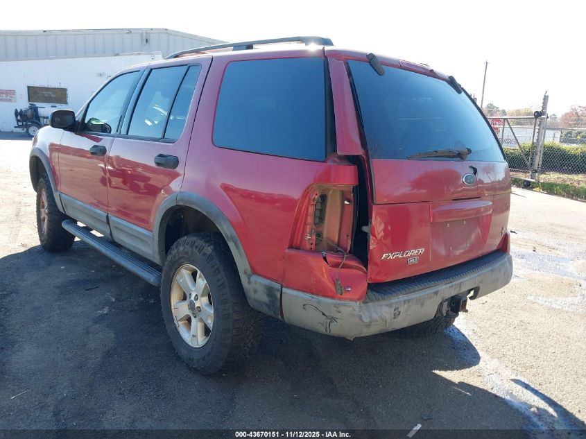 2003 Ford Explorer Nbx/Xlt VIN: 1FMZU73W63UC30980 Lot: 43670151