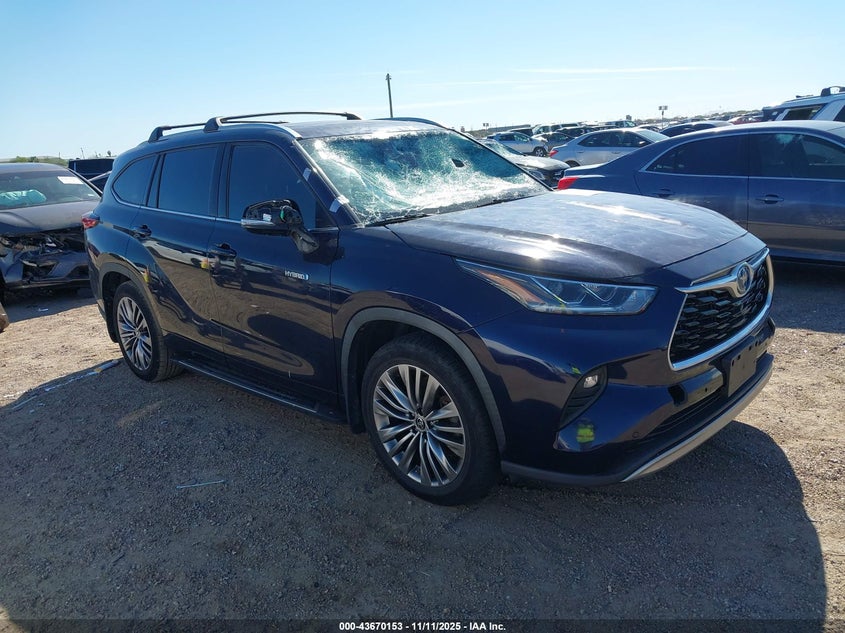 2021 TOYOTA HIGHLANDER HYBRID PLATINUM - 5TDFARAH7MS008597