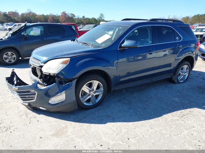 2GNALCEKXG6160306 2016 CHEVROLET EQUINOX photo no. 2