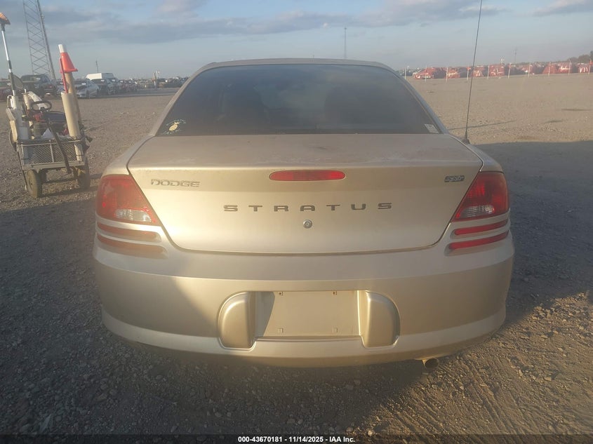2006 Dodge Stratus Sxt VIN: 1B3EL46X06N250778 Lot: 43670181