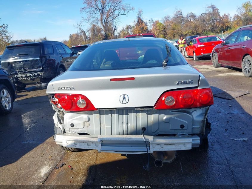 2006 Acura Rsx VIN: JH4DC54806S021674 Lot: 43670189