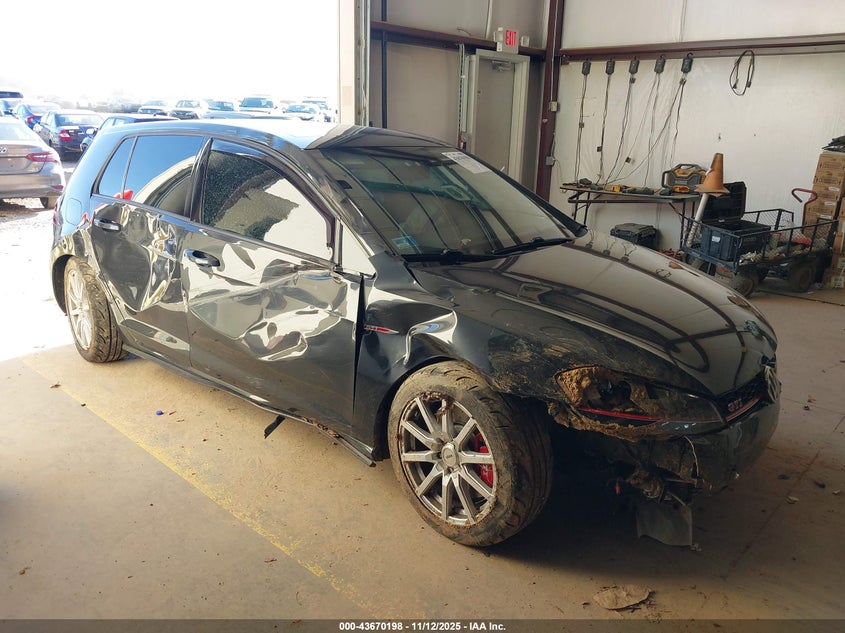 2017 VOLKSWAGEN GOLF GTI AUTOBAHN 4-DOOR/S 4-DOOR/SE 4-DOOR/SPORT - 3VW447AU5HM070650