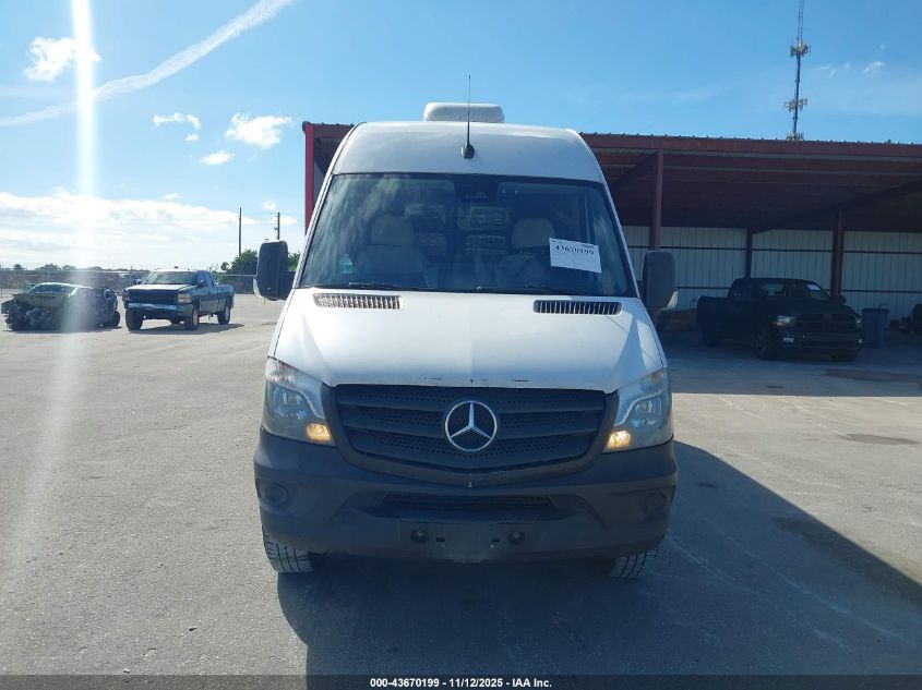 2018 Mercedes-Benz Sprinter 2500 High Roof V6 VIN: WD3PE8CD1JP597224 Lot: 43670199
