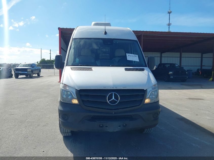 2018 Mercedes-Benz Sprinter 2500 High Roof V6 VIN: WD3PE8CD1JP597224 Lot: 43670199