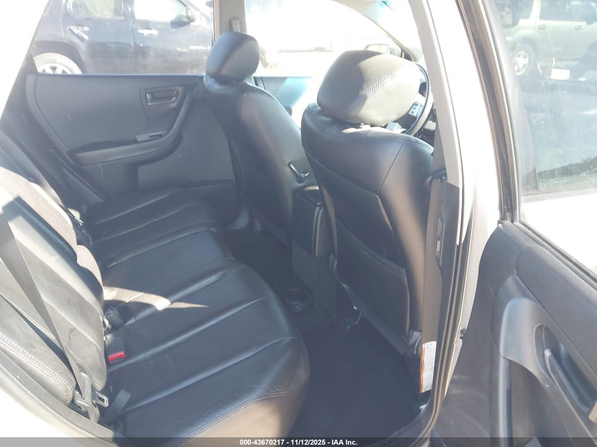 2003 Nissan Murano Sl VIN: JN8AZ08W83W234752 Lot: 43670217