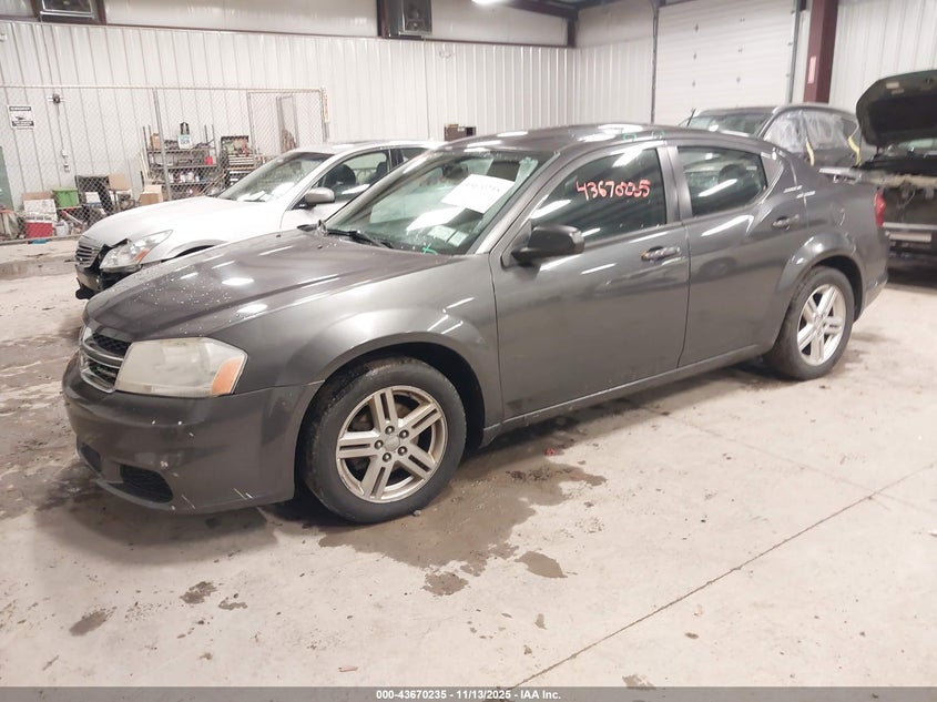 1C3CDZAG3EN218434 2014 DODGE AVENGER photo no. 2