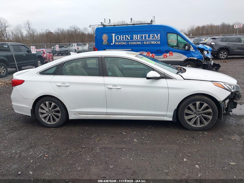 5NPE34AF1FH136995 2015 HYUNDAI SONATA photo no. 13