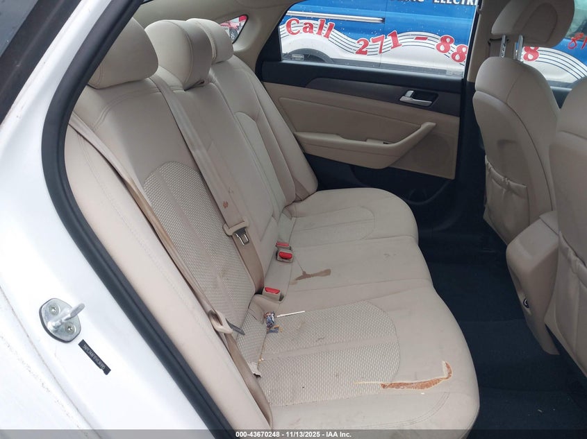 5NPE34AF1FH136995 2015 HYUNDAI SONATA photo no. 8