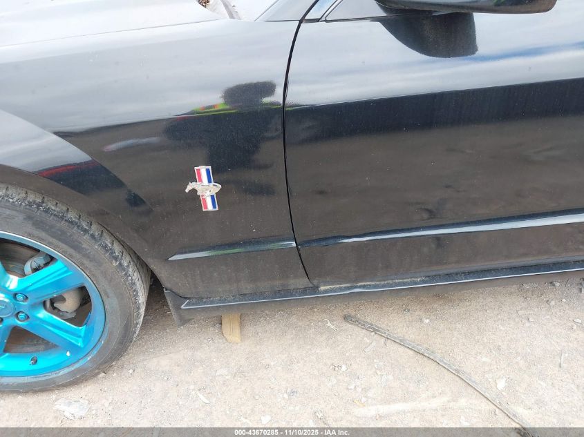 2008 Ford Mustang V6 Deluxe/V6 Premium VIN: 1ZVHT80N185154328 Lot: 43670285