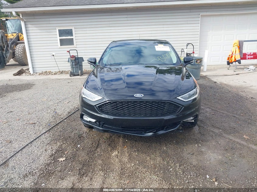 2017 Ford Fusion Titanium VIN: 3FA6P0K90HR185489 Lot: 43670294