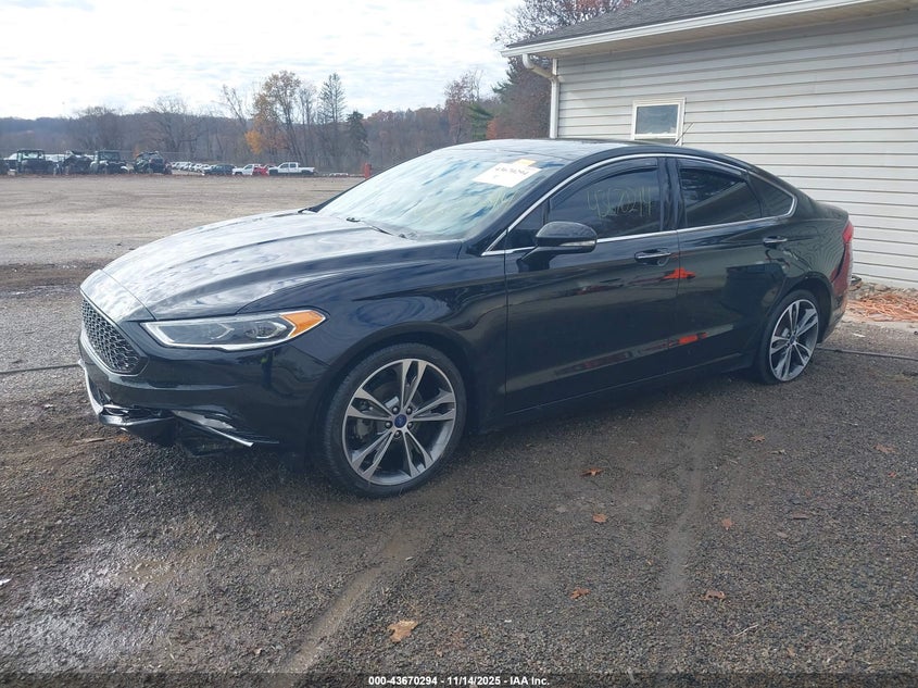 3FA6P0K90HR185489 2017 FORD FUSION photo no. 2