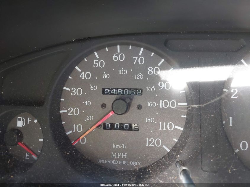 1997 Infiniti Qx4 VIN: JNRAR05Y9VW000494 Lot: 43670304