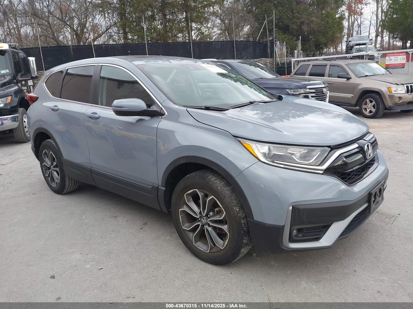 2022 HONDA CR-V AWD EX-L - 5J6RW2H87NA000200