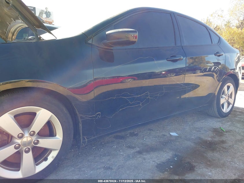 2016 Dodge Dart Sxt VIN: 1C3CDFBB6GD644631 Lot: 43670324