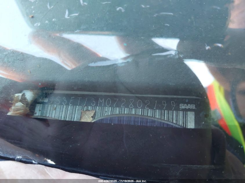 2007 Saab 9-7X 5.3I VIN: 5S3ET13M072802199 Lot: 43670329