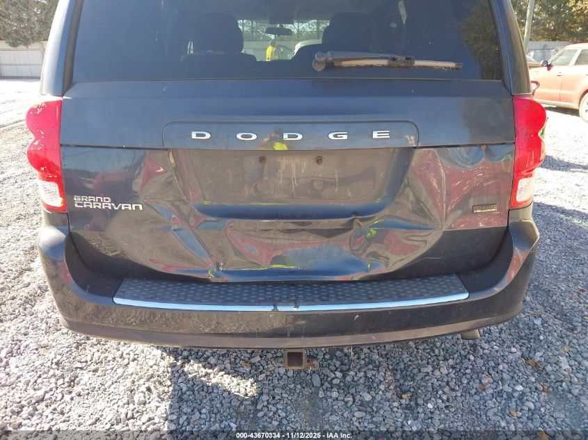 2013 Dodge Grand Caravan Sxt VIN: 2C4RDGCG2DR627713 Lot: 43670334