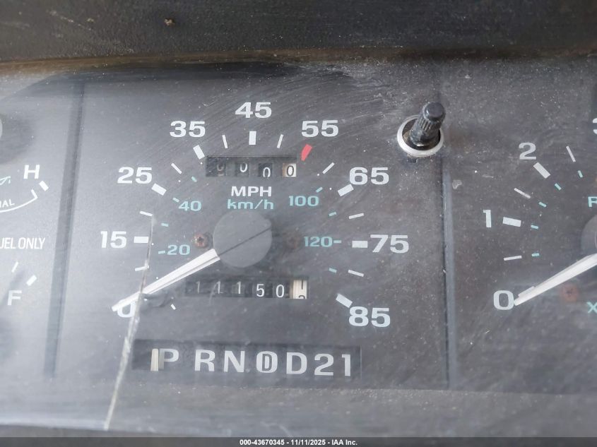 1993 Ford Ranger Super Cab VIN: 1FTCR15U8PTA48827 Lot: 43670345