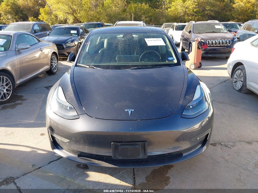 2022 Tesla Model 3 Rear-Wheel Drive VIN: 5YJ3E1EA5NF286880 Lot: 43670354