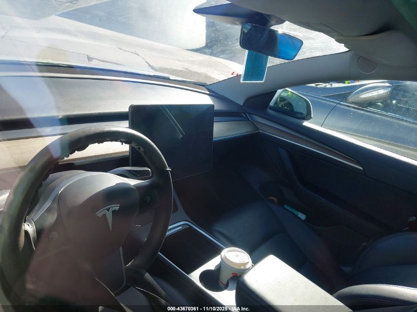 2022 Tesla Model 3 Rear-Wheel Drive VIN: 5YJ3E1EA1NF190521 Lot: 43670361