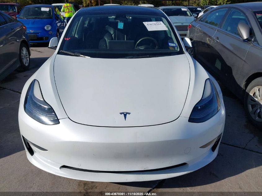2022 Tesla Model 3 Rear-Wheel Drive VIN: 5YJ3E1EA1NF190521 Lot: 43670361
