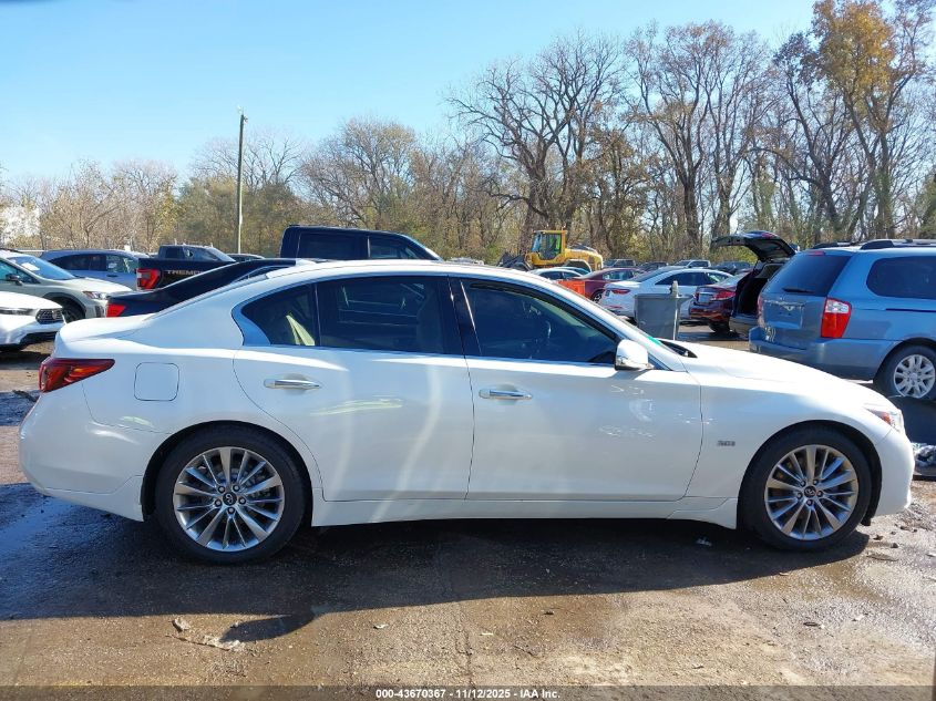 2020 Infiniti Q50 Luxe VIN: JN1EV7AP3LM200804 Lot: 43670367