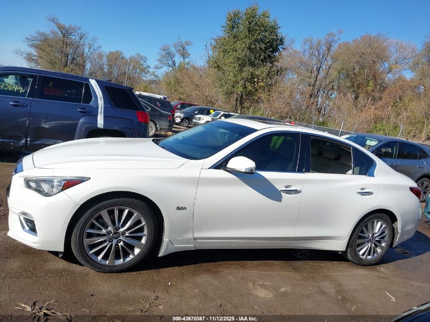 2020 Infiniti Q50 Luxe VIN: JN1EV7AP3LM200804 Lot: 43670367