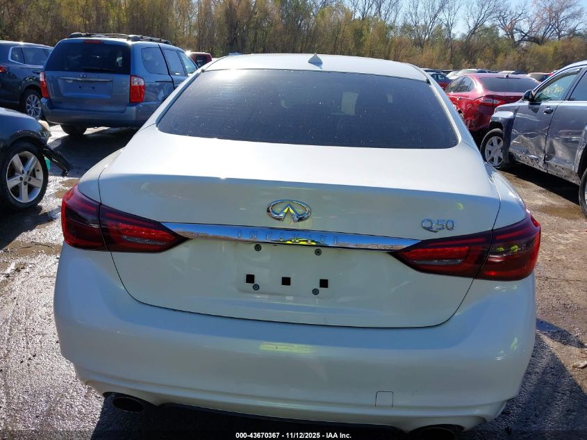 2020 Infiniti Q50 Luxe VIN: JN1EV7AP3LM200804 Lot: 43670367