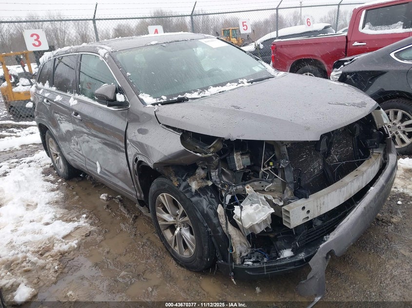 2015 TOYOTA HIGHLANDER LE PLUS V6 - 5TDBKRFH8FS160394