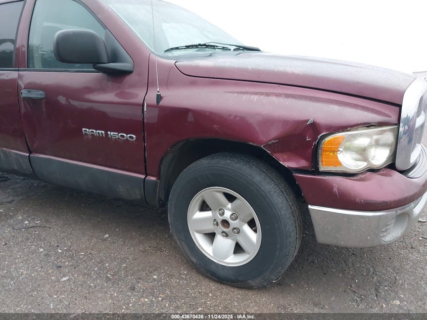 2002 Dodge Ram 1500 St VIN: 1D7HA18N52J266199 Lot: 43670436