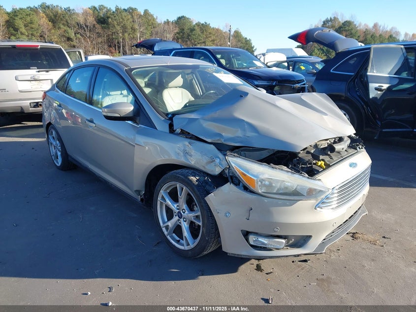 2015 FORD FOCUS TITANIUM - 1FADP3J23FL304788