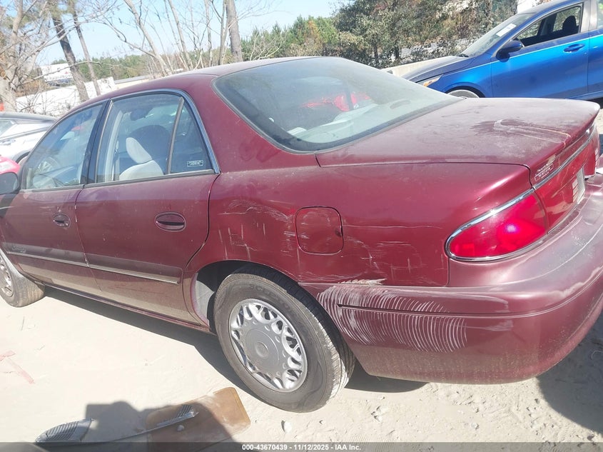 2000 Buick Century Custom VIN: 2G4WS52J2Y1138819 Lot: 43670439