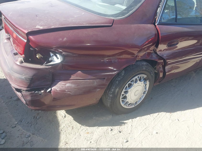 2000 Buick Century Custom VIN: 2G4WS52J2Y1138819 Lot: 43670439