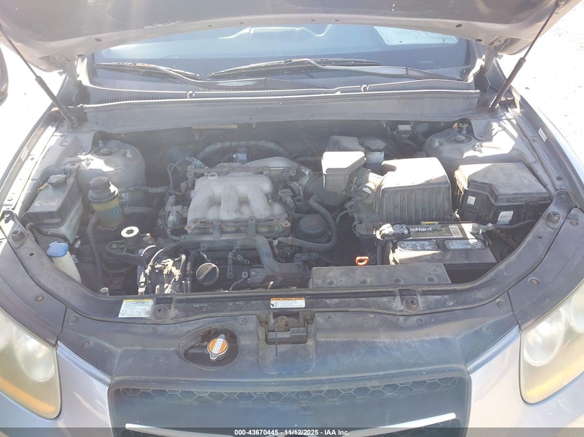 5NMSH13EX8H144620 2008 HYUNDAI SANTA FE photo no. 10