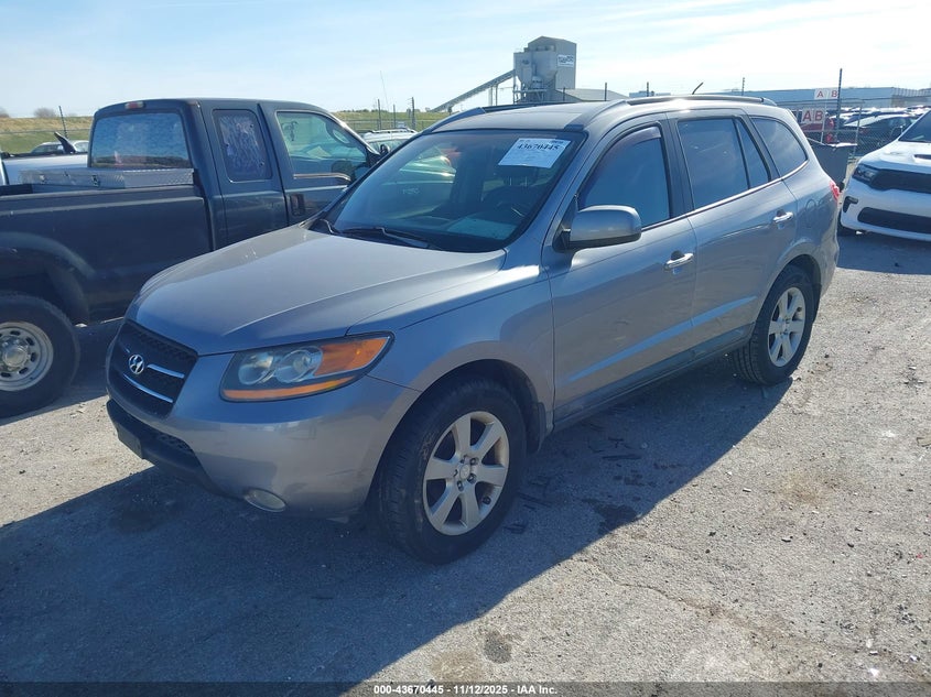 5NMSH13EX8H144620 2008 HYUNDAI SANTA FE photo no. 2